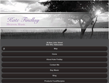 Tablet Screenshot of kate-findlay.com